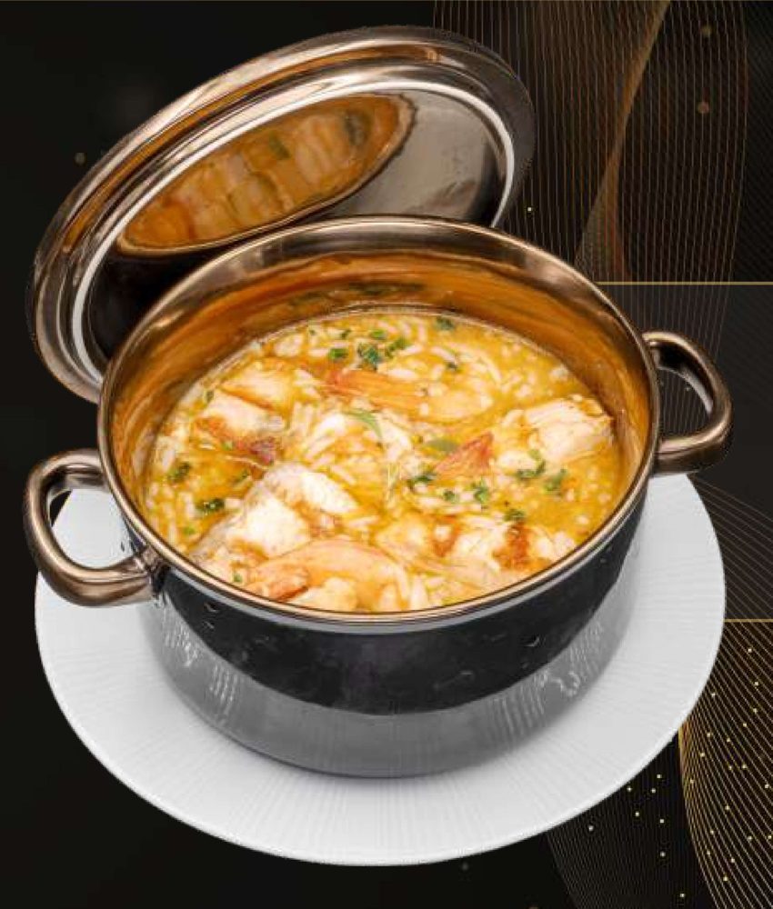 Arroz de Salmão com Camarão