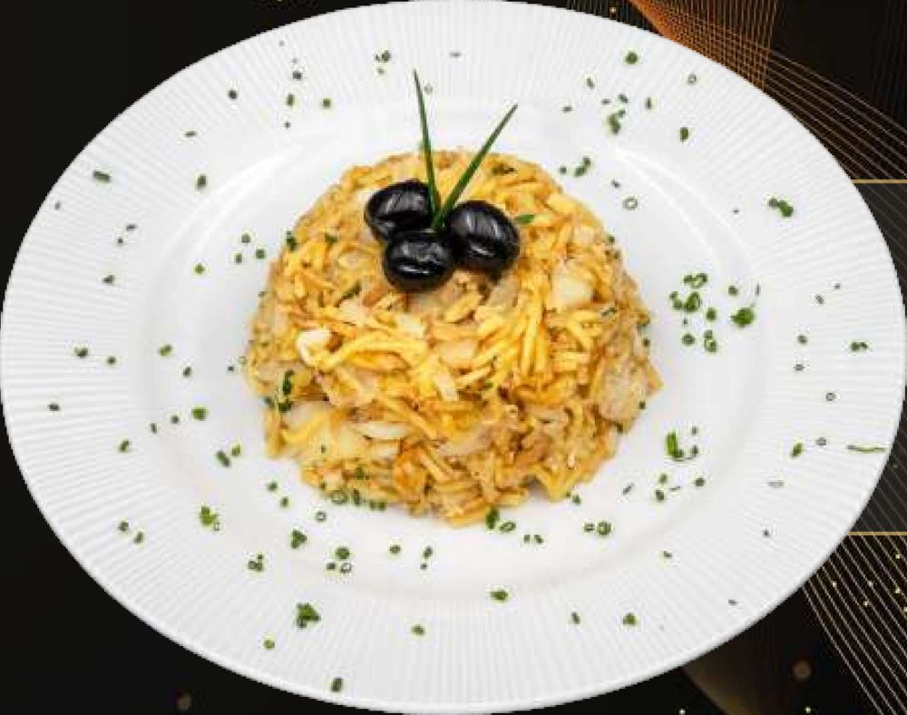 Bacalhau à Brás, que delícia!