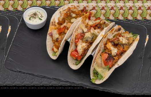 Tacos de Vegetais (3 tacos)