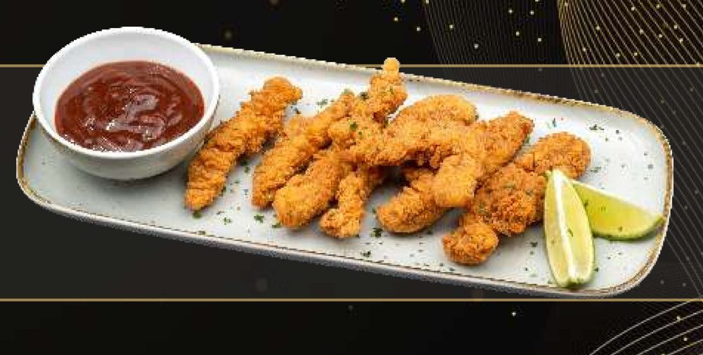 Tiras de Frango Frito